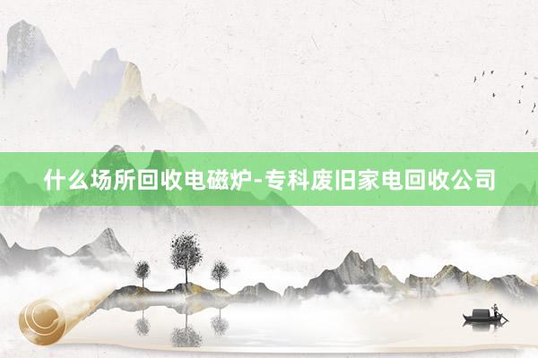什么场所回收电磁炉-专科废旧家电回收公司